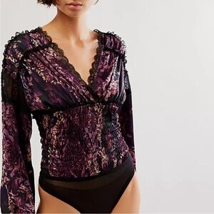 Free People Worth The Wait Bodysuit